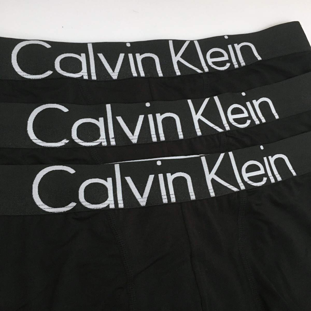 ck Calvin Klein(シーケーカルバンクライン)のカルバンクライン メンズ　ボクサーパンツ　ブラック　L メンズのアンダーウェア(ボクサーパンツ)の商品写真