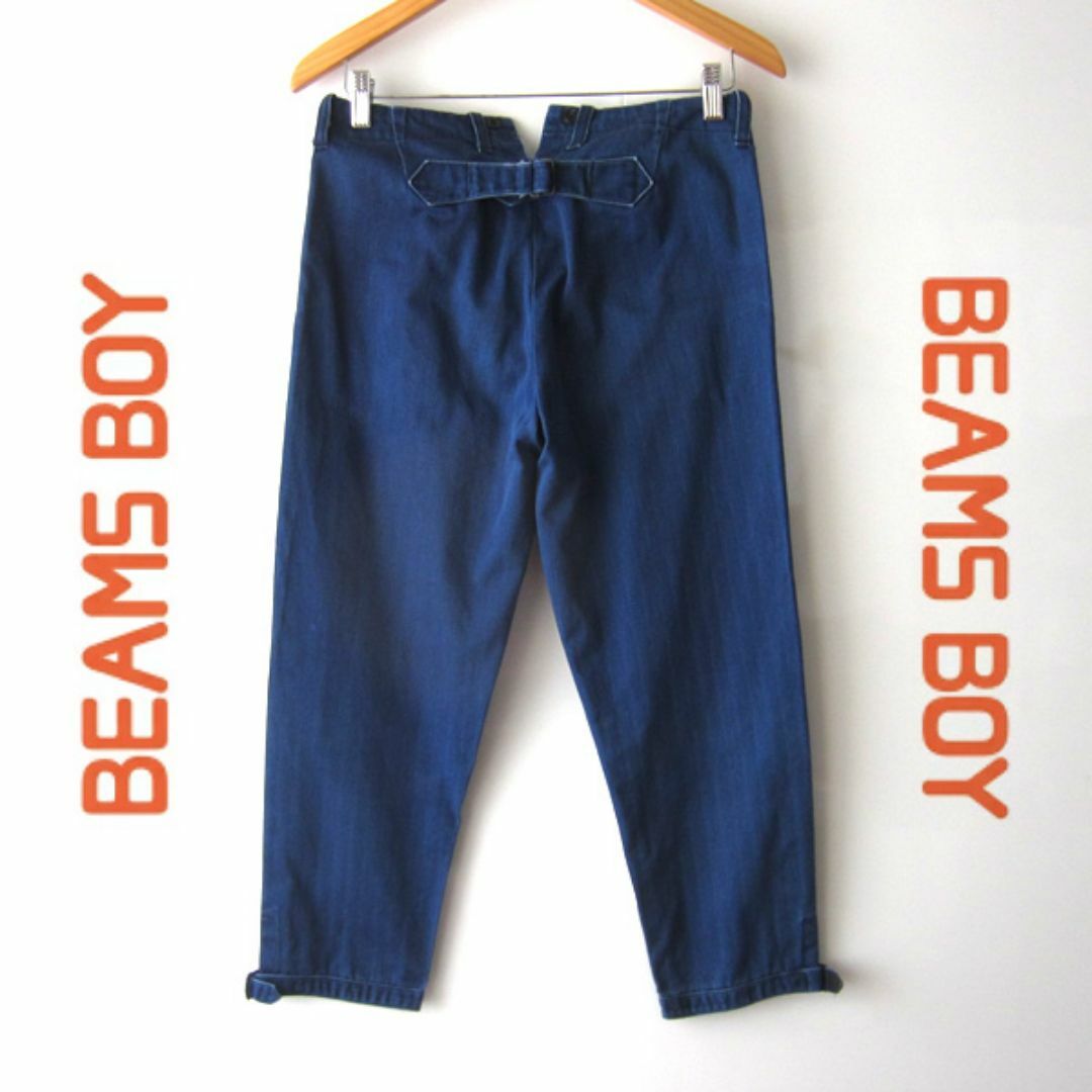 BEAMS BOY(ビームスボーイ)の美品　BEAMS BOY／ビームスボーイ★　ヘリンボーン　クロップドパンツ レディースのパンツ(クロップドパンツ)の商品写真