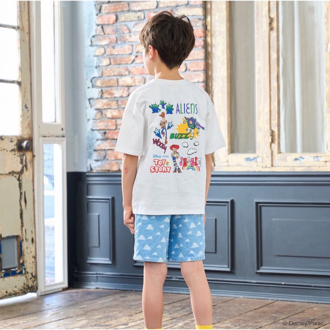 Disney(ディズニー)の【ディズニー】リトシー トイストーリー アロハシャツ☆Tシャツ セット 120 キッズ/ベビー/マタニティのキッズ服男の子用(90cm~)(Tシャツ/カットソー)の商品写真