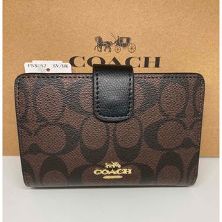 コーチ(COACH)のコーチ二つ折財布　F53562(財布)