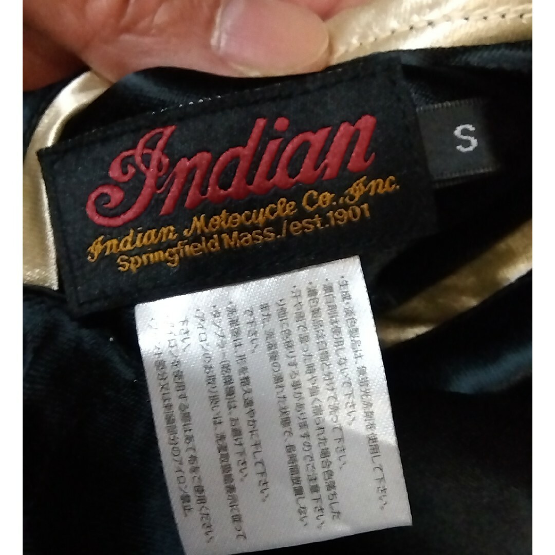 Indian Motocycle(インディアンモトサイクル)の東洋エンタープライズIndian Motocycleリバーシブルスカジャン S メンズのジャケット/アウター(スカジャン)の商品写真