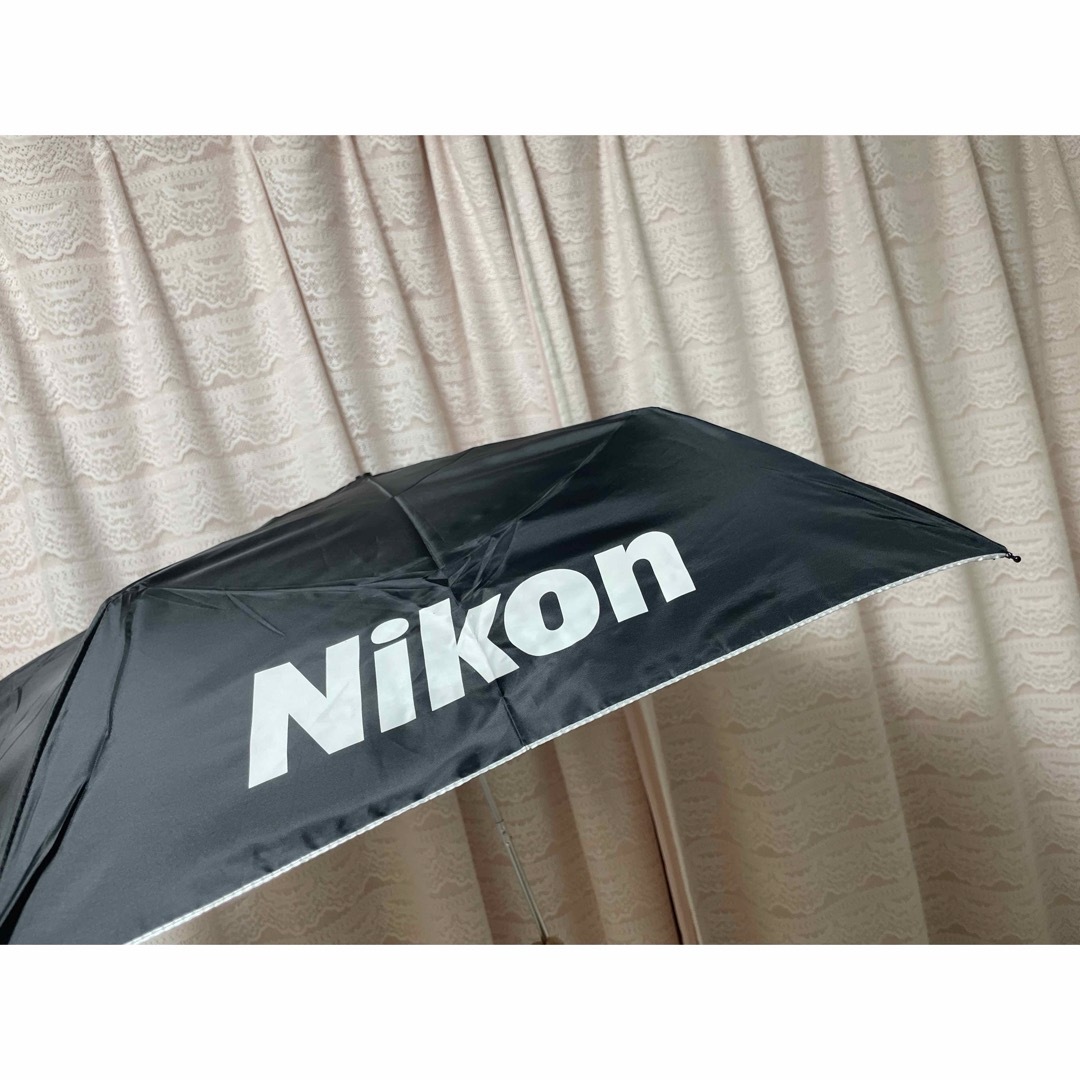 Nikon(ニコン)の【新品】Nikon：折りたたみ傘 メンズのファッション小物(傘)の商品写真