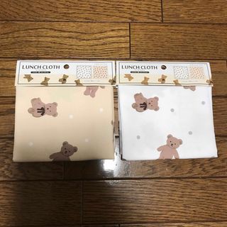 お弁当　ランチクロス　ランチョンマット　かわいい　シンプル　新品　未使用(弁当用品)