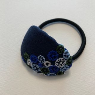 新作 つまみ細工 髪飾り キラキラ 青ベージュオレンジ 12点セットの 新作 つまみ細工 髪飾り キラキラ 青ベージュオレンジ 12点セットの