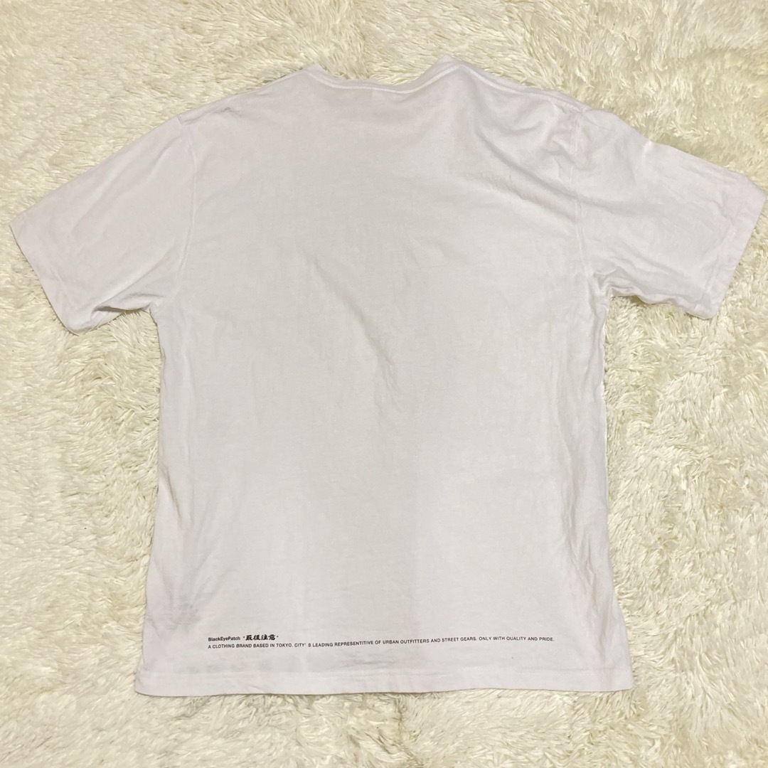 ブラックアイパッチ　ビックロゴ　デカロゴ　希少　Tシャツ　L メンズのトップス(Tシャツ/カットソー(半袖/袖なし))の商品写真
