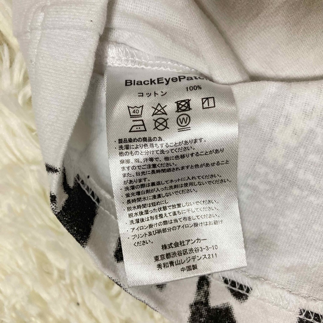 ブラックアイパッチ　ビックロゴ　デカロゴ　希少　Tシャツ　L メンズのトップス(Tシャツ/カットソー(半袖/袖なし))の商品写真