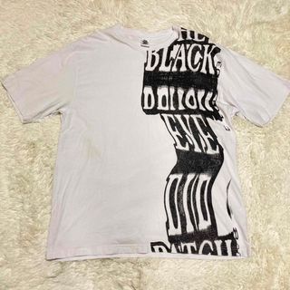 ブラックアイパッチ　ビックロゴ　デカロゴ　希少　Tシャツ　L(Tシャツ/カットソー(半袖/袖なし))