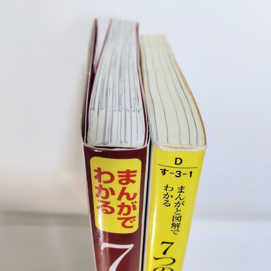 2冊セット まんがでわかる7つの習慣&まんがと図解でわかる7つの習慣 匿名配送 エンタメ/ホビーの本(ビジネス/経済)の商品写真