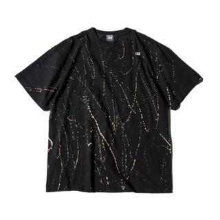 リバーサル(reversal)の新品未開封reversal BLEACH OVERSIZED TEE ブラックL(Tシャツ/カットソー(半袖/袖なし))