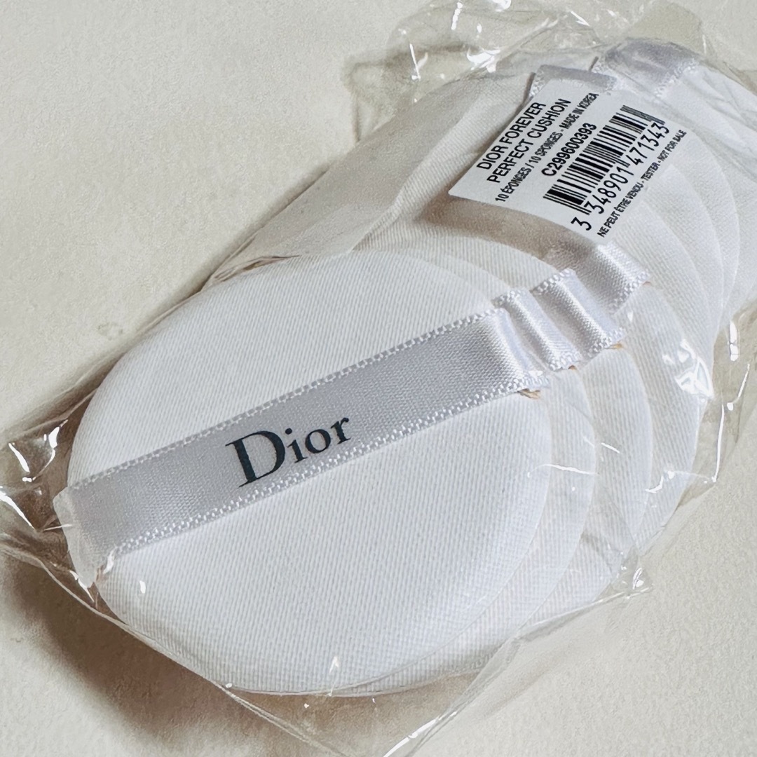 Christian Dior(クリスチャンディオール)のディオール/クッションファンデパフ10個 コスメ/美容のメイク道具/ケアグッズ(パフ・スポンジ)の商品写真