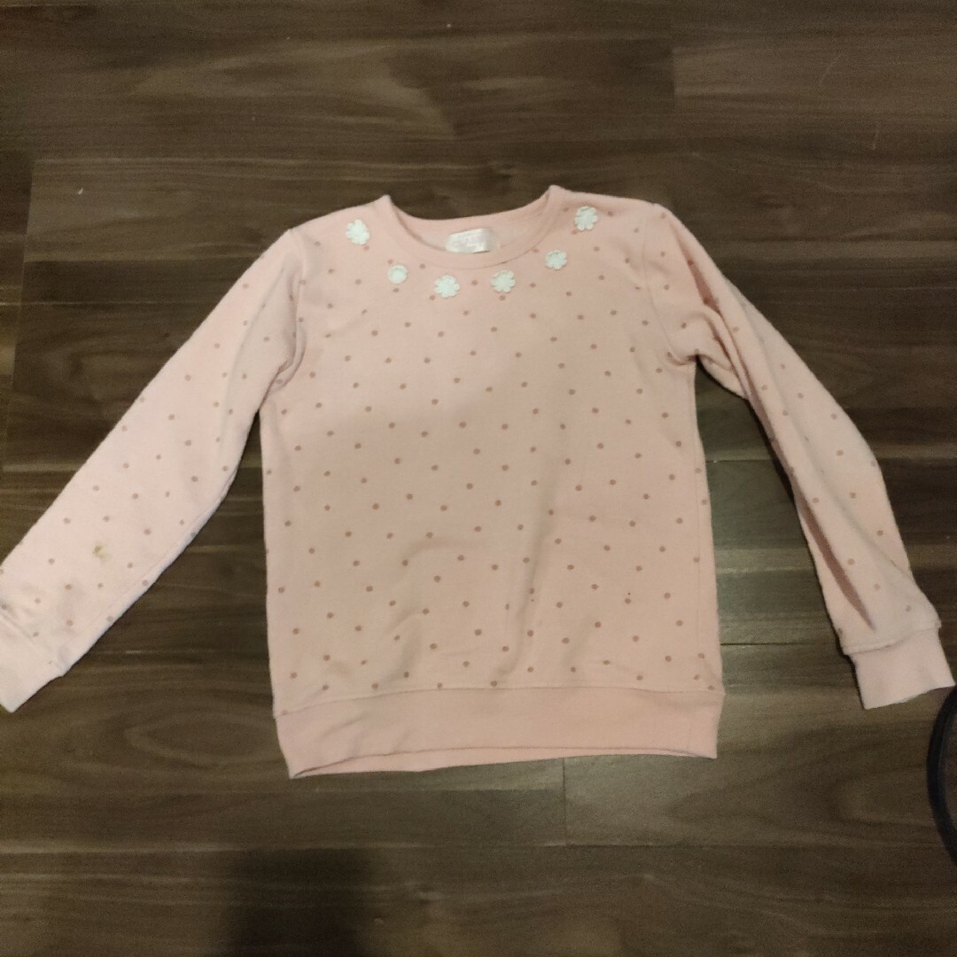 長袖 女の子 130 キッズ/ベビー/マタニティのキッズ服女の子用(90cm~)(Tシャツ/カットソー)の商品写真