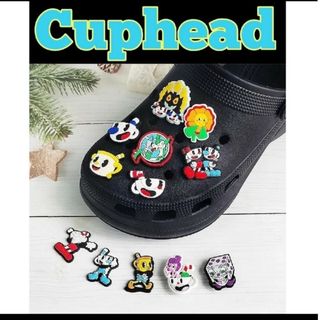 10個セット カップヘッド Cuphead  ジビッツ クロックス(キャラクターグッズ)