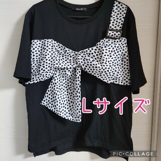 SUREVE　半袖　リボン(Tシャツ(半袖/袖なし))