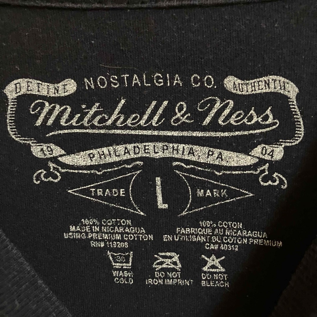MITCHELL & NESS(ミッチェルアンドネス)のNBAシカゴブルズデニスロッドマンTシャツtシャツバスケ人物TEEオーバーサイズ メンズのトップス(Tシャツ/カットソー(半袖/袖なし))の商品写真