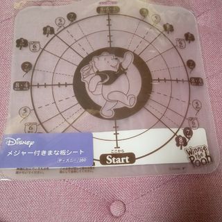 ディズニー(Disney)のディズニー　メジャー付きまな板シート(調理道具/製菓道具)