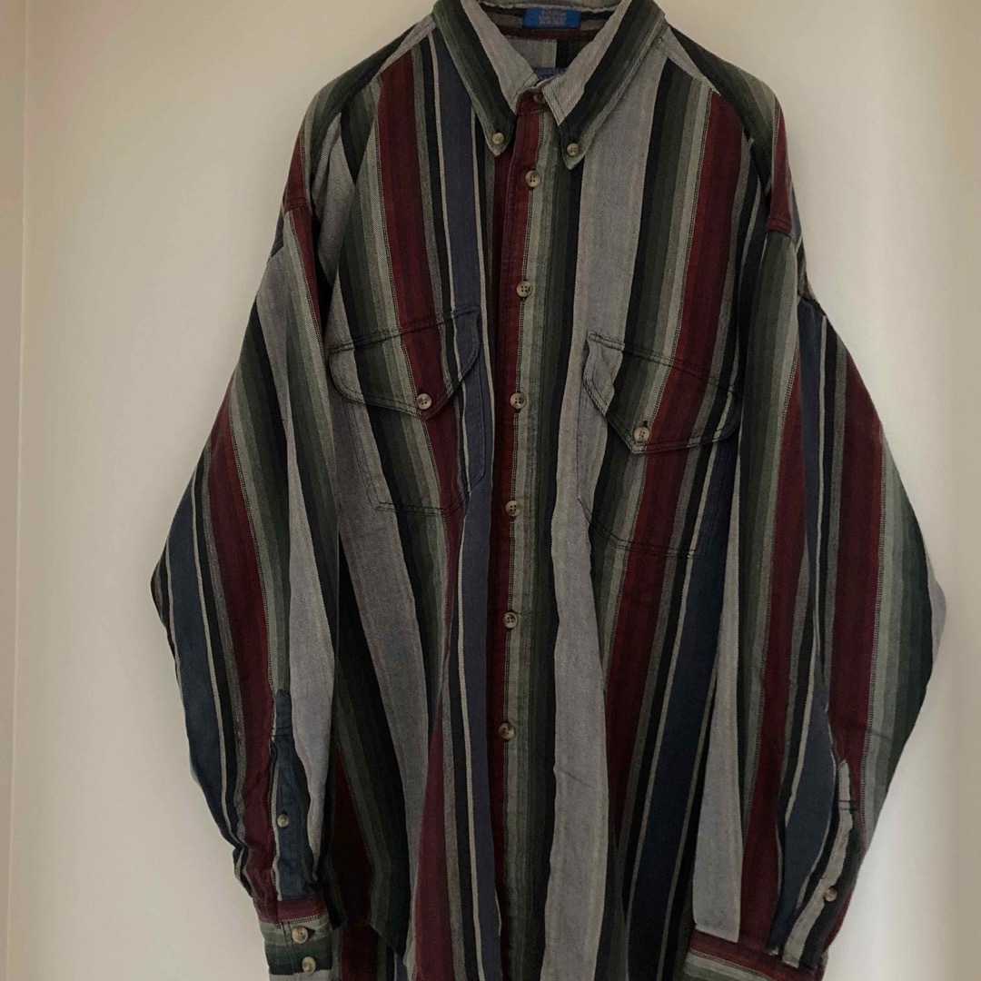 PENDLETON(ペンドルトン)のPENDLETON ペンドルトン ストライプ BDシャツ メンズのトップス(シャツ)の商品写真