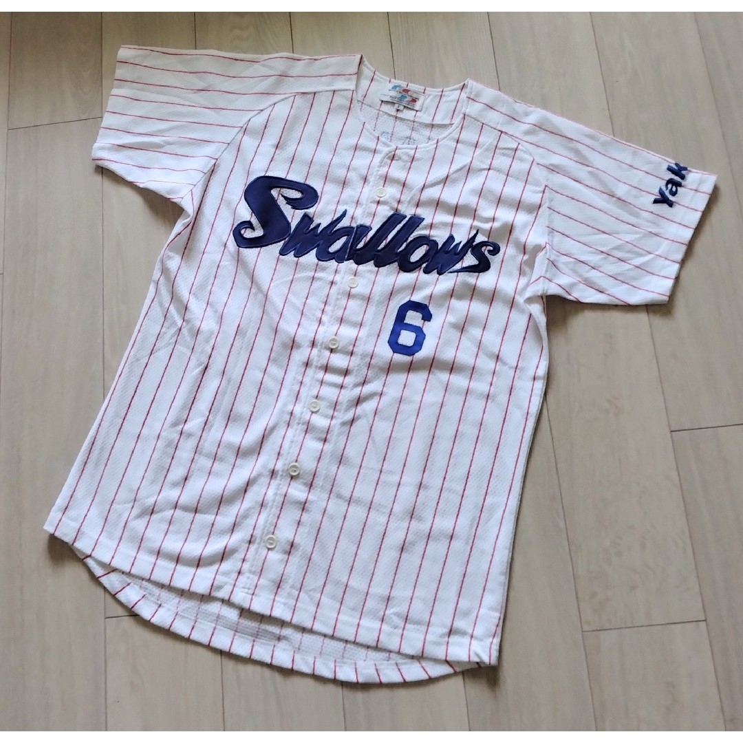 当時物】東京 ヤクルト スワローズ 宮本 ホーム ユニフォーム フリー 当時物】東京 ヤクルト スワローズ 宮本 ホーム ユニフォーム フリー
