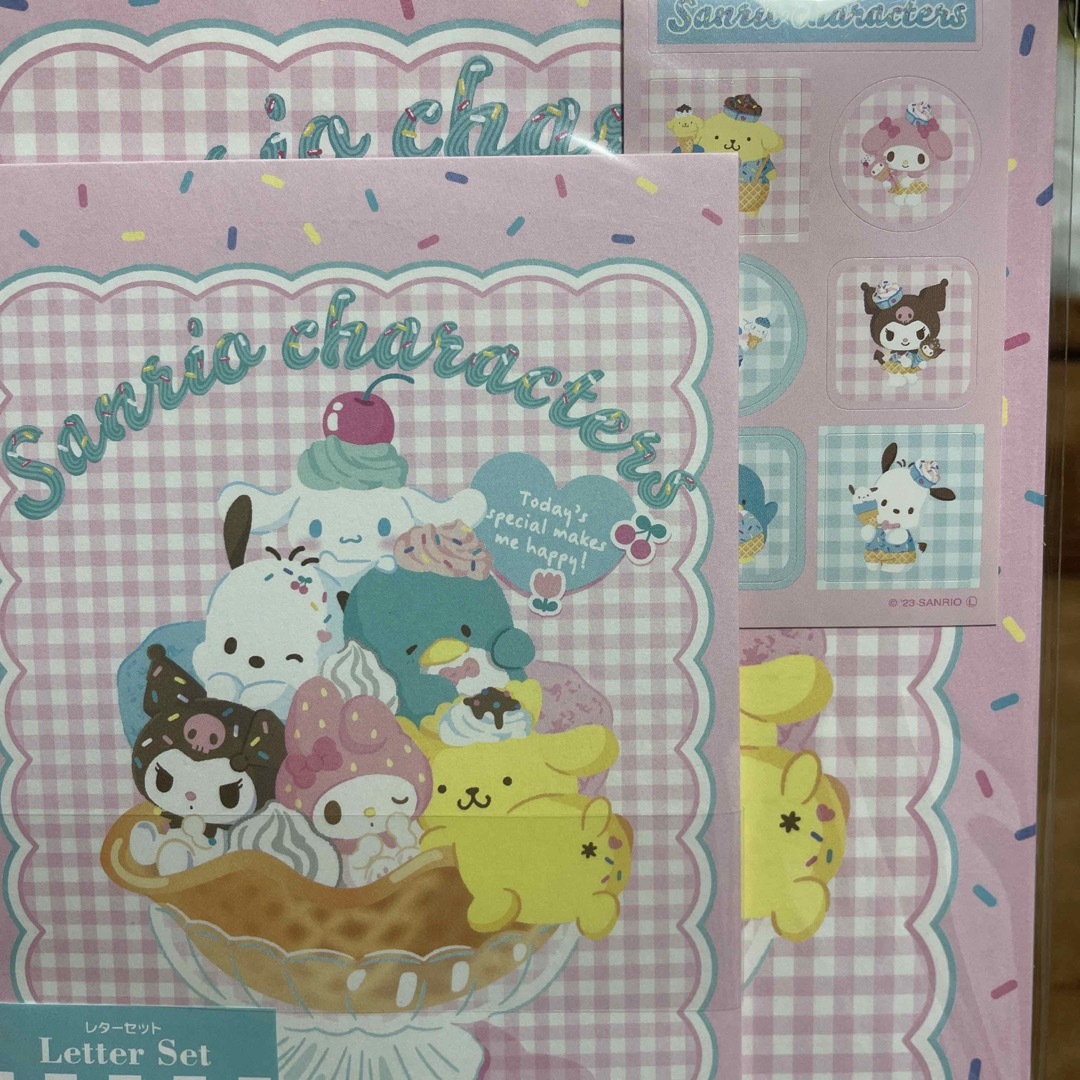 サンリオ　レターセット エンタメ/ホビーのおもちゃ/ぬいぐるみ(キャラクターグッズ)の商品写真