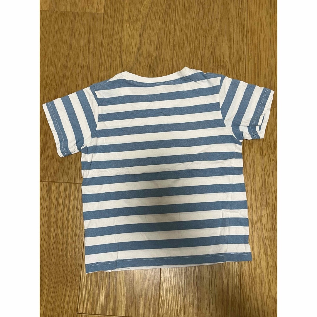 MUJI (無印良品)(ムジルシリョウヒン)の無印良品　Tシャツ　110 キッズ/ベビー/マタニティのキッズ服男の子用(90cm~)(Tシャツ/カットソー)の商品写真