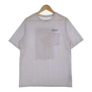 パタゴニア(patagonia)のpatagonia パタゴニア Tシャツ ホワイト Size L(Tシャツ/カットソー(半袖/袖なし))