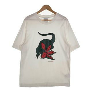 ラコステ(LACOSTE)のLACOSTE ラコステ Netflix ストレンジャーシングス プリントTシャツ ホワイト Size 5(Tシャツ/カットソー(半袖/袖なし))