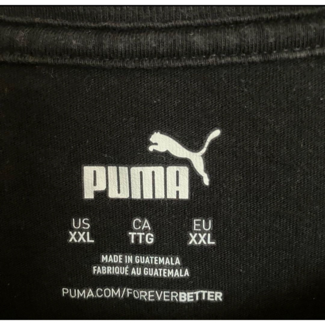 PUMA(プーマ)のPUMAプーマオーバーサイズ3DビッグロゴTシャツtシャツスリーブロゴ黒半袖 メンズのトップス(Tシャツ/カットソー(半袖/袖なし))の商品写真