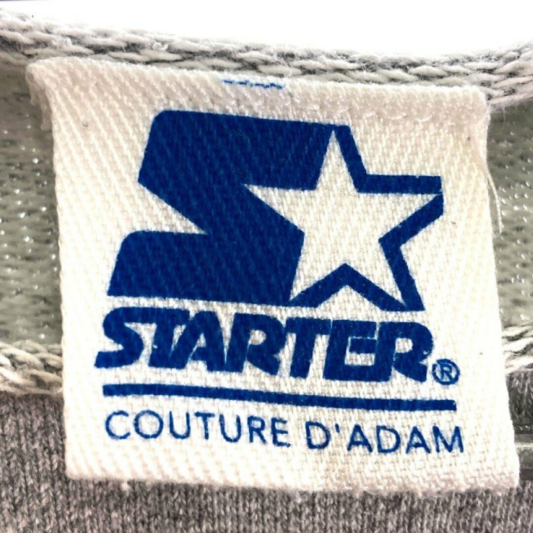 STARTER(スターター)の★STARTER スターター×COUTURE D'ADAM クチュールドアダム 切りっぱなし スウェット グレー size38 レディースのトップス(トレーナー/スウェット)の商品写真