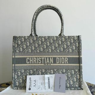 ディオール(Dior)の【極美品】DIOR ディオール ミディアム トートバッグ(トートバッグ)