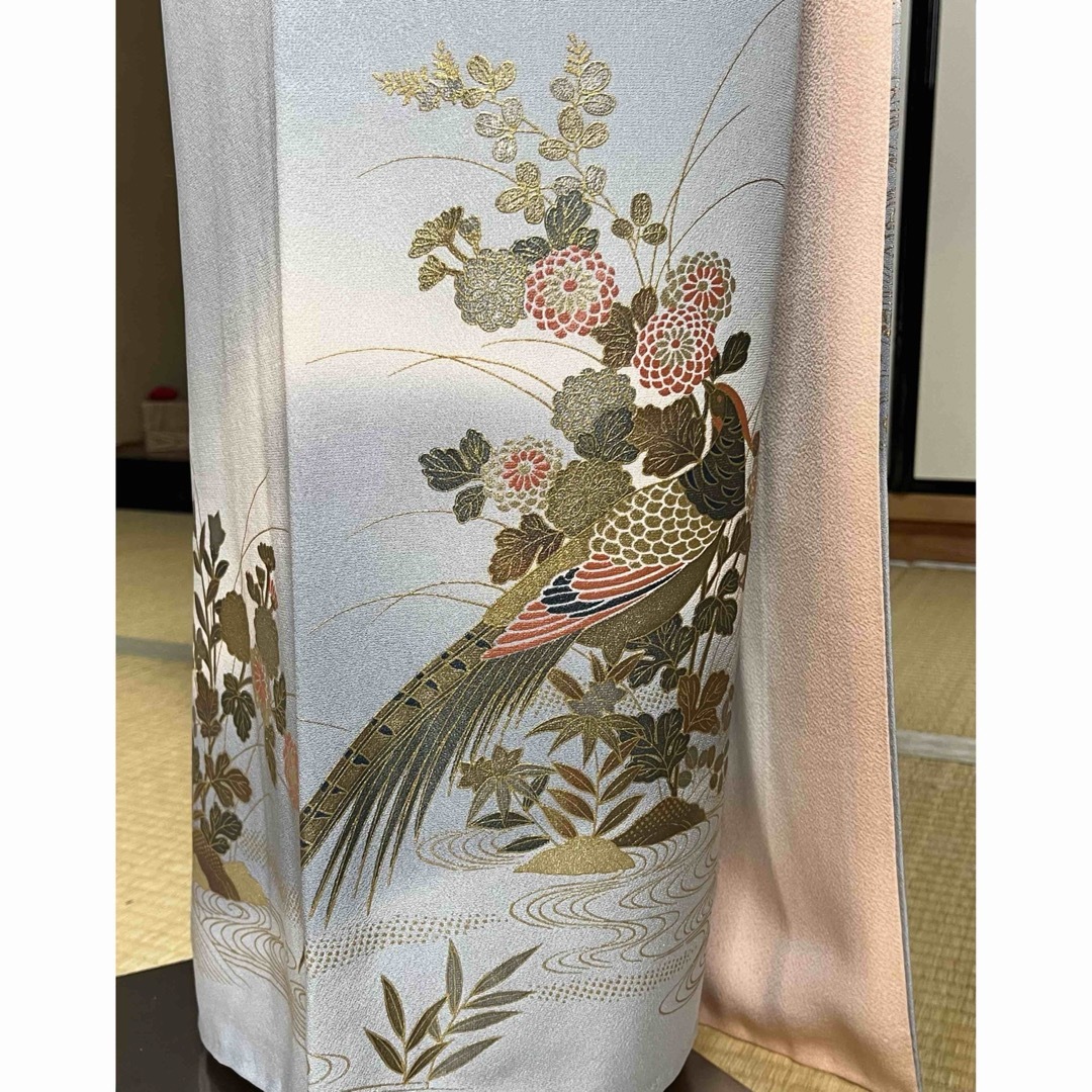 4点フルセット 訪問着 袋帯 帯揚げ 帯締め 4点フルセット 訪問着 袋帯 帯揚げ 帯締め