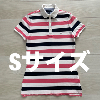 トミーヒルフィガー(TOMMY HILFIGER)のトミーヒルフィガー　TOMMY レディース　Tシャツ　Sサイズ　ボーダー　半袖(Tシャツ/カットソー(半袖/袖なし))