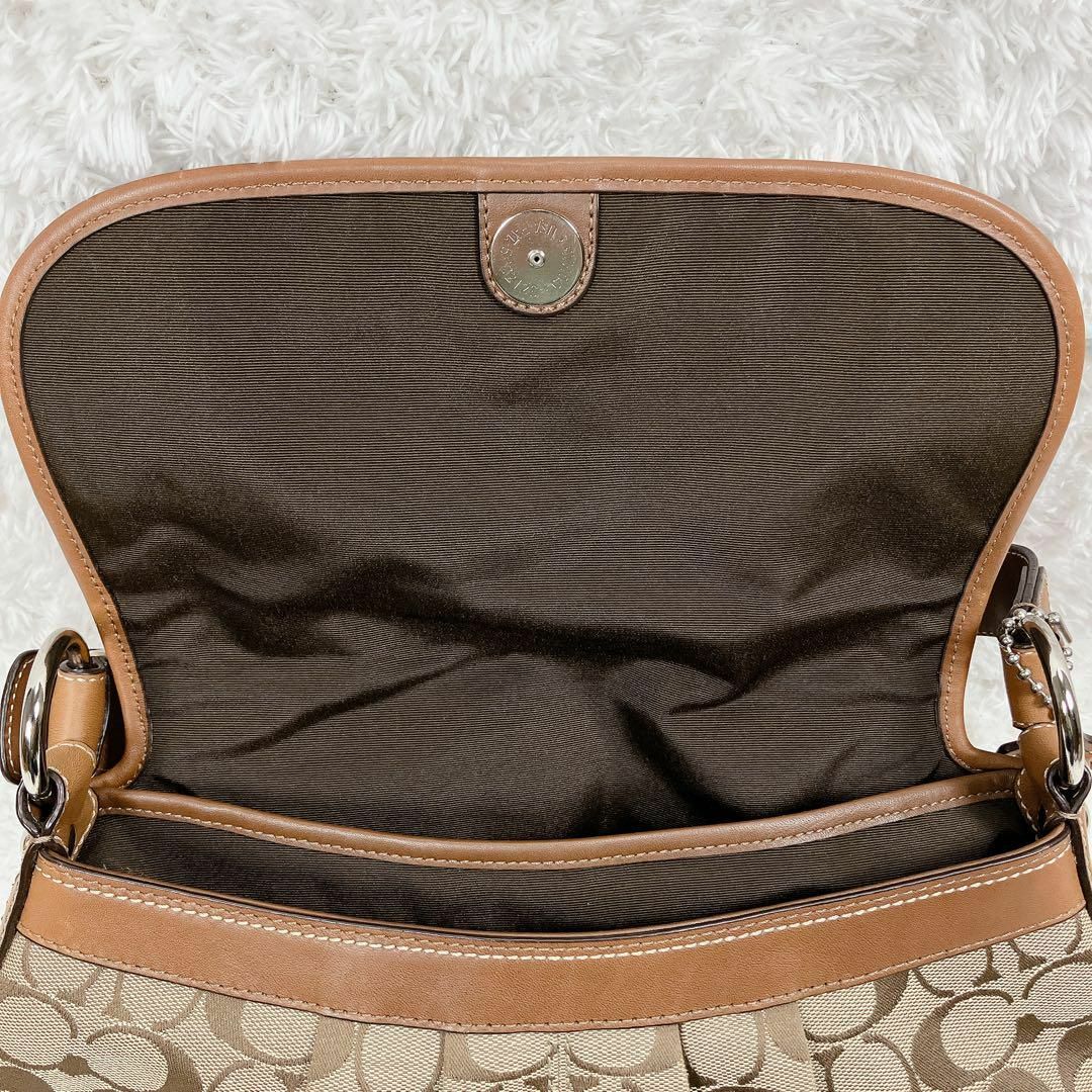 COACH(コーチ)のCOACH コーチ シグネチャー ワンショルダーバッグ F13739 レディースのバッグ(ショルダーバッグ)の商品写真