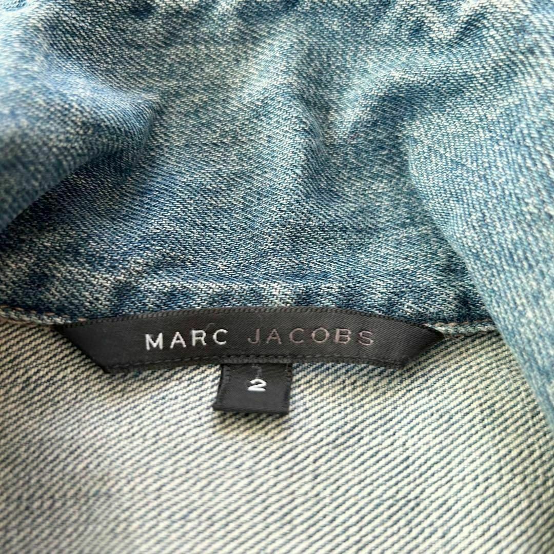 MARC JACOBS(マークジェイコブス)のMARC JACOBS デニムジャケット サイズ2 レディースのジャケット/アウター(Gジャン/デニムジャケット)の商品写真