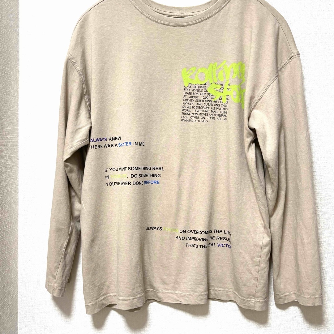 ZARA(ザラ)のZARA ザラ　Tシャツ　長袖　150cm ジュニア キッズ/ベビー/マタニティのキッズ服男の子用(90cm~)(Tシャツ/カットソー)の商品写真