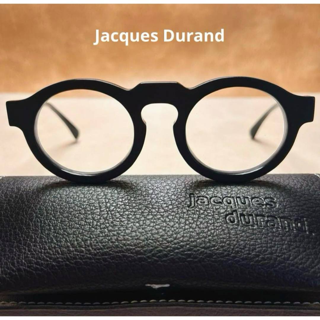 MOSCOT(モスコット)のJacques Durand ジャックデュランPaquse 506ブラック美品 メンズのファッション小物(サングラス/メガネ)の商品写真