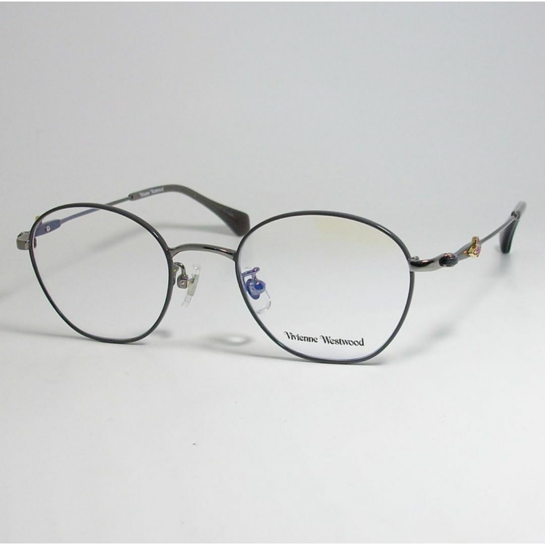 Vivienne Westwood(ヴィヴィアンウエストウッド)の40-0004-3-47 Vivienne Westwood メガネ フレーム レディースのファッション小物(サングラス/メガネ)の商品写真