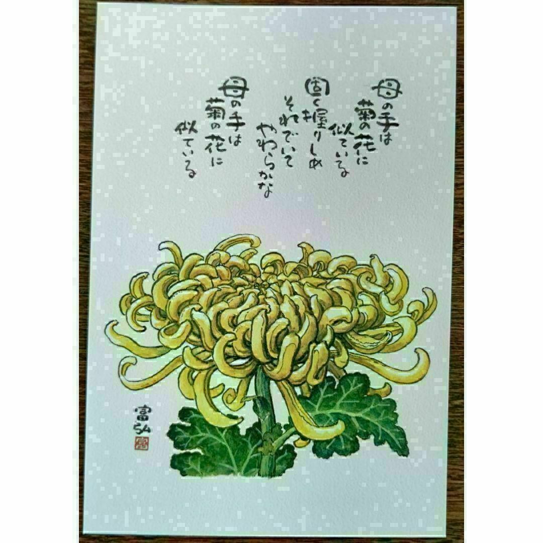 s星野富弘ポストカード【母】5枚セット 葉書 詩集 絵画 プレゼント 記念品 ハンドメイドの文具/ステーショナリー(カード/レター/ラッピング)の商品写真