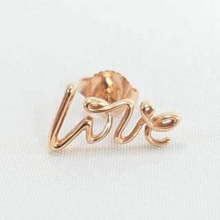 ティファニー(Tiffany & Co.)の【希少】TIFFANY ティファニー LOVEラブ ピアス ローズゴールド(ピアス)