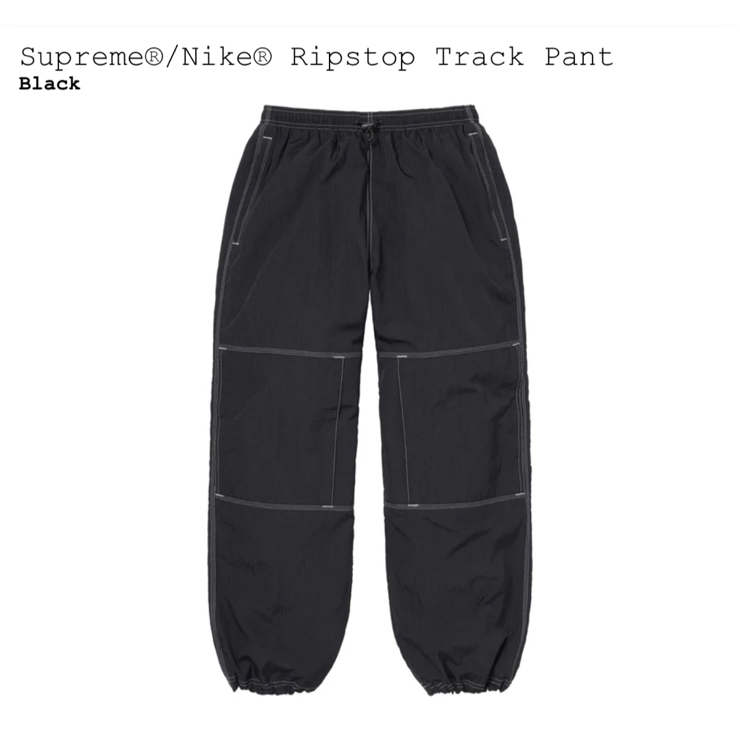 Supreme(シュプリーム)のSupreme Nike Ripstop Track Pant Black S メンズのパンツ(その他)の商品写真