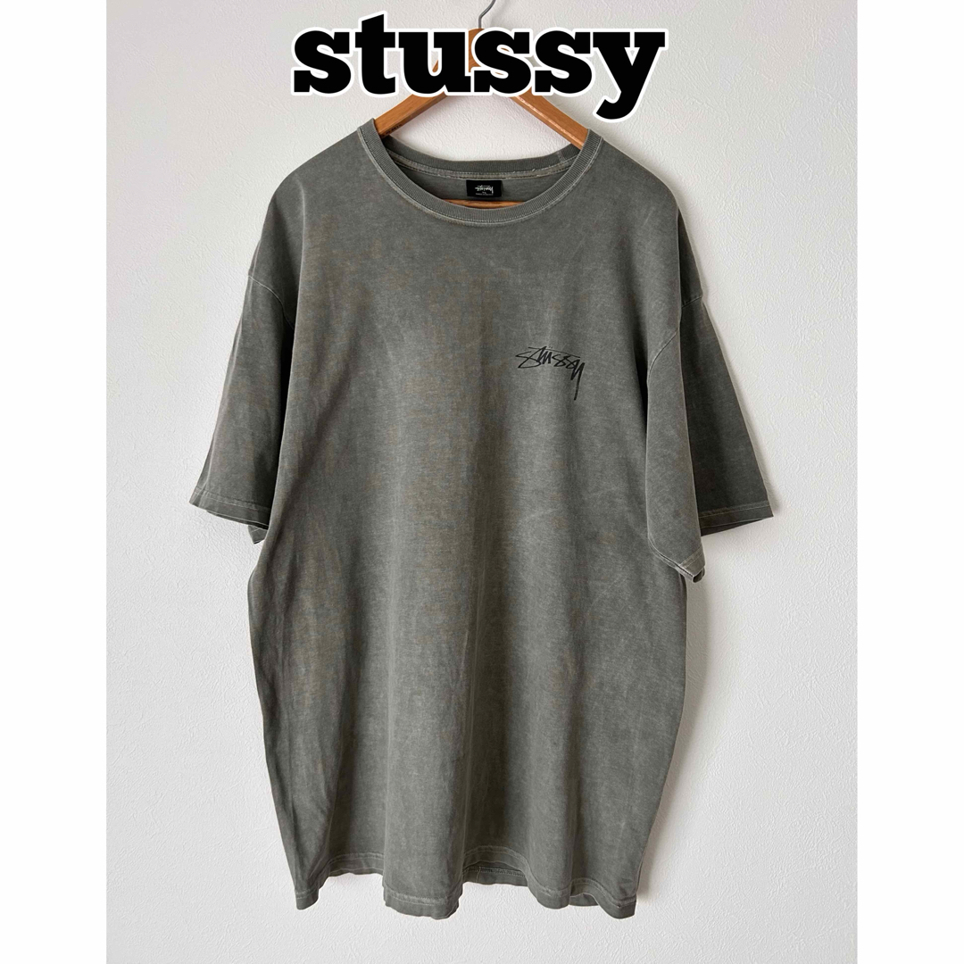 STUSSY(ステューシー)のstussy ステューシー　Tシャツ　プリントTシャツ　バックプリント メンズのトップス(Tシャツ/カットソー(半袖/袖なし))の商品写真