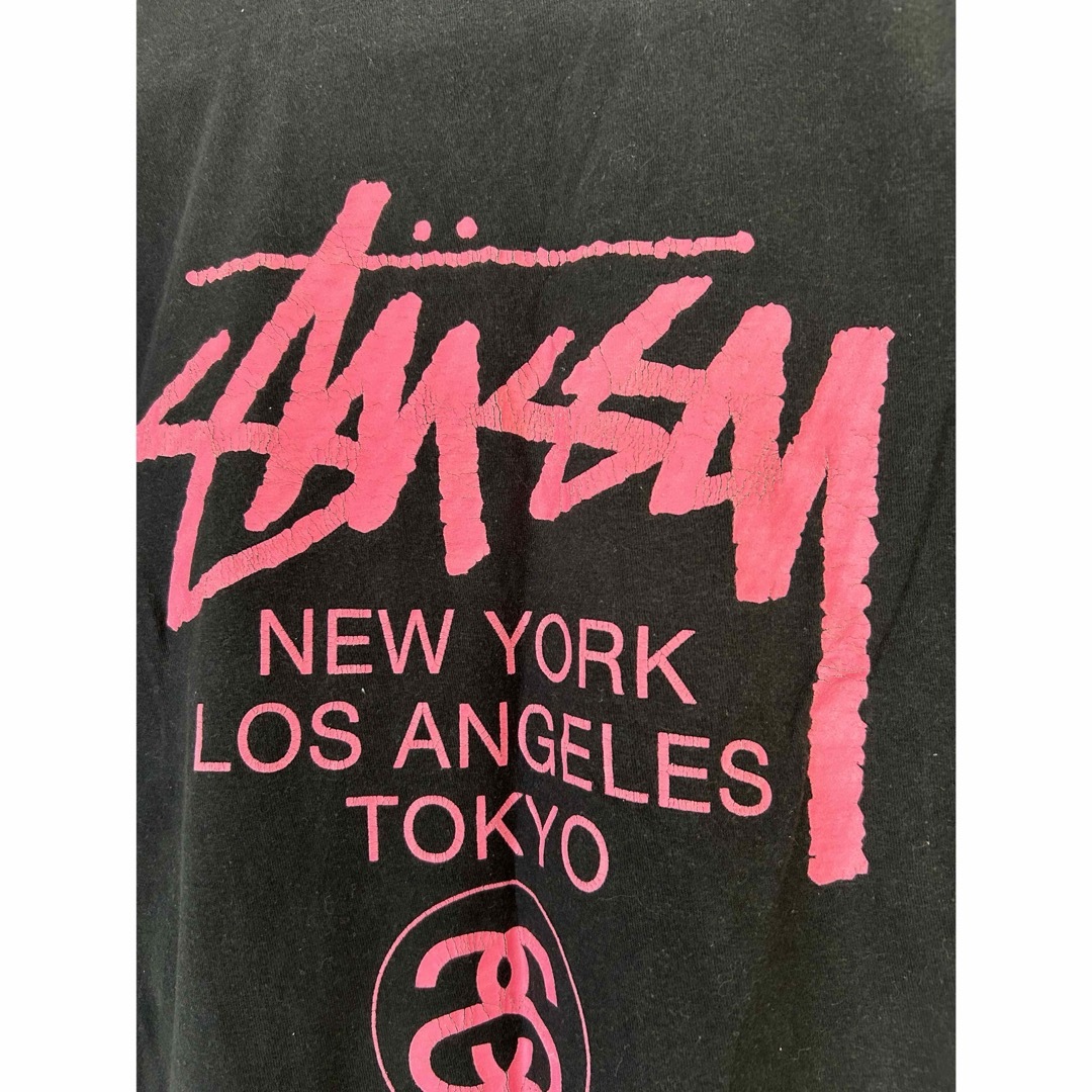 STUSSY - stussy ステューシー Tシャツ プリントTシャツ バック STUSSY - stussy ステューシー Tシャツ プリントTシャツ バック