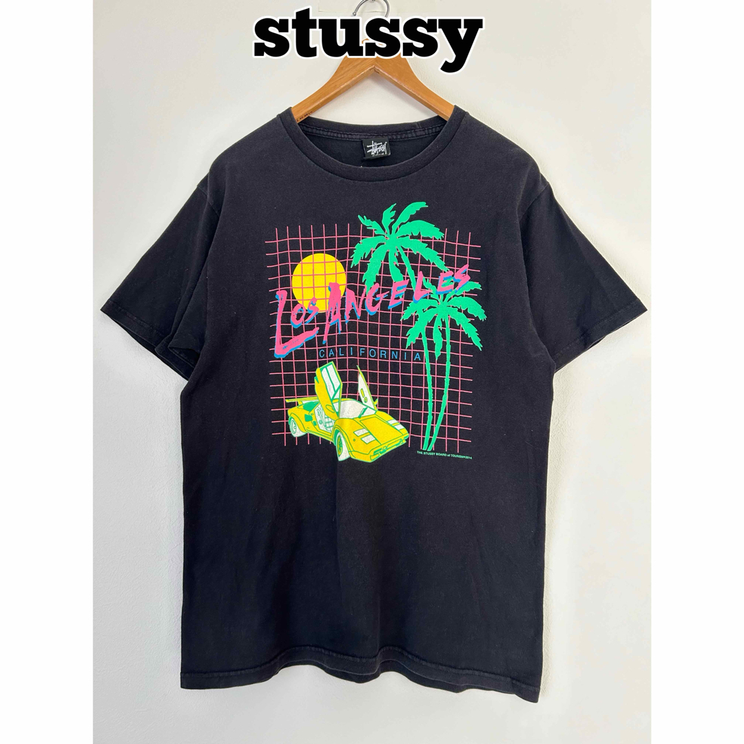 STUSSY(ステューシー)のstussy ステューシー　Tシャツ　プリントTシャツ　バックプリント メンズのトップス(Tシャツ/カットソー(半袖/袖なし))の商品写真