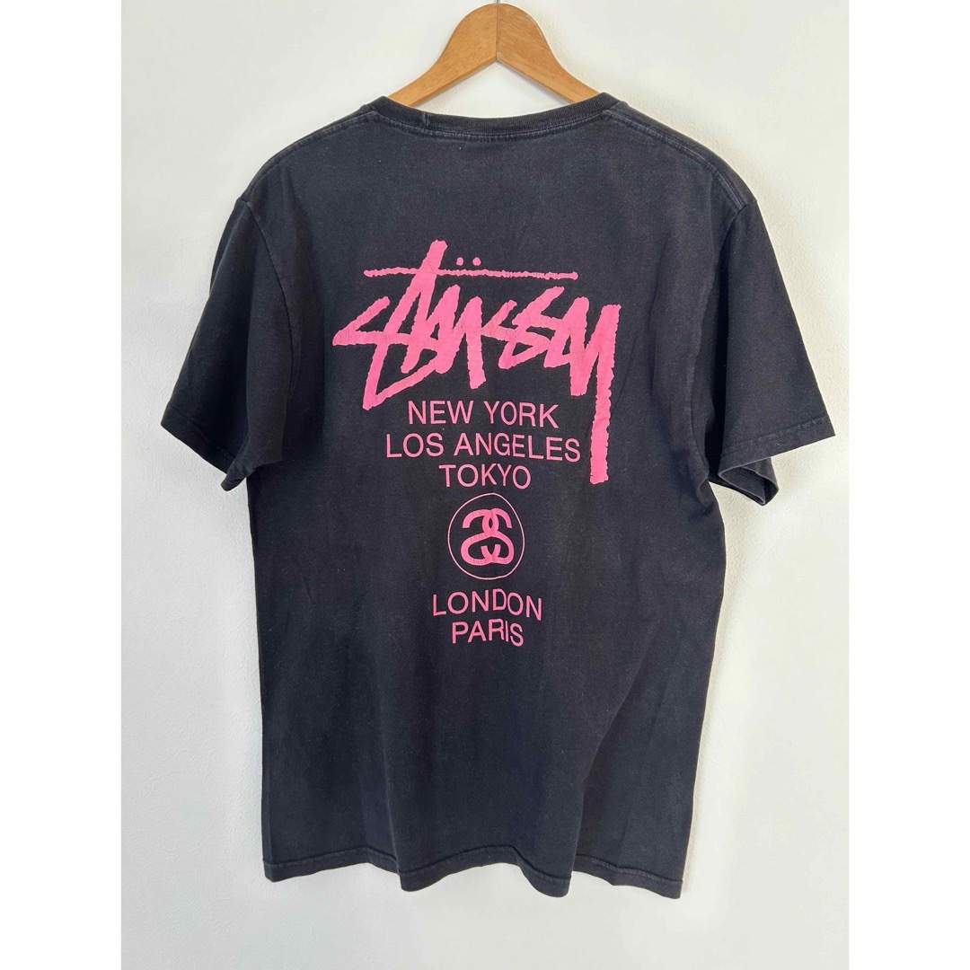 STUSSY - stussy ステューシー Tシャツ プリントTシャツ バック STUSSY - stussy ステューシー Tシャツ プリントTシャツ バック