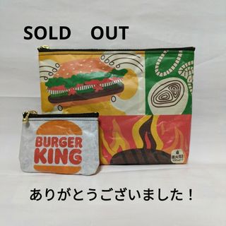 バーガーキング／リメイク／ポーチ&コインケース／ハンドメイド(ポーチ)