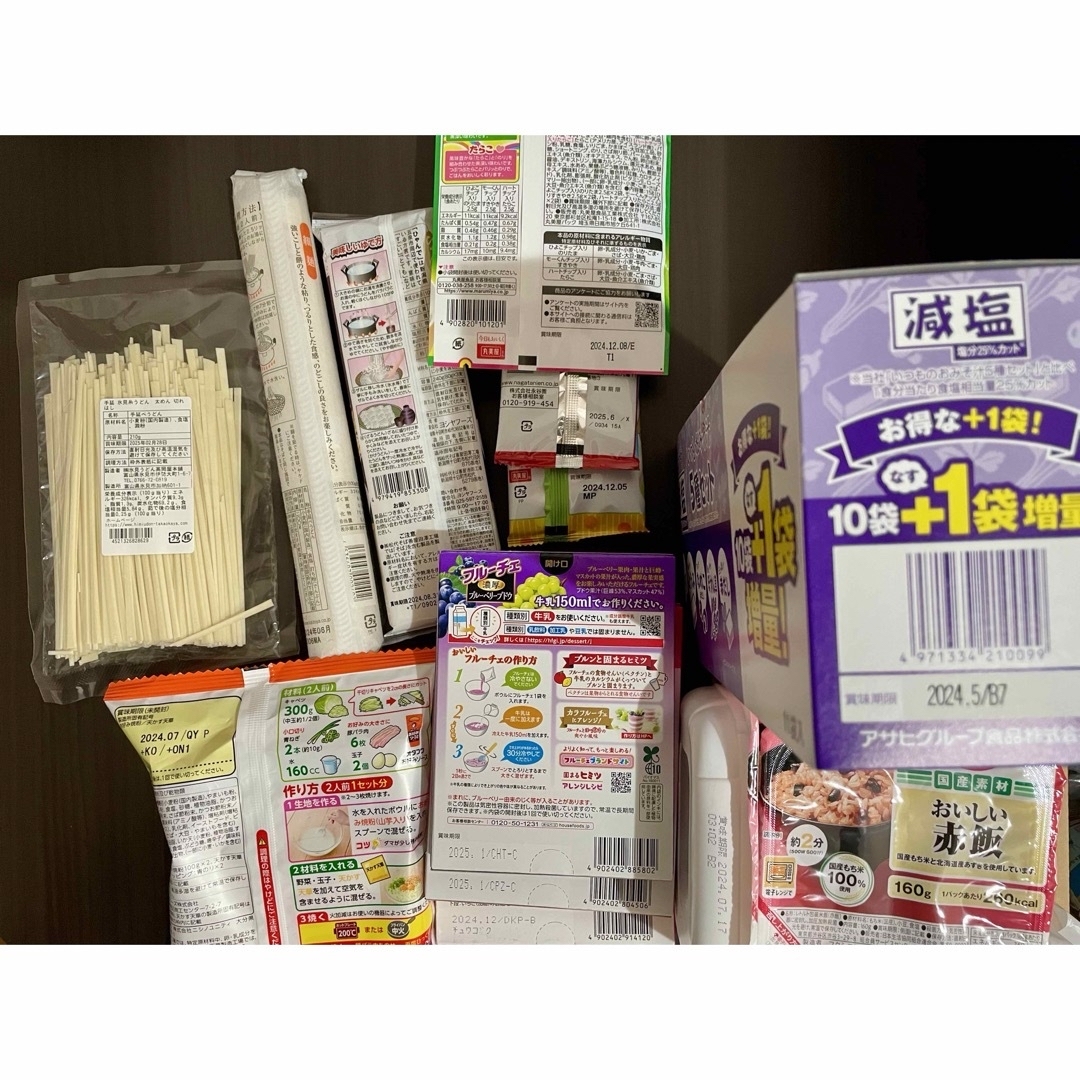 お得 食品 ジュース うどん 調味料 缶詰 お菓子 まとめ売り 食品/飲料/酒の食品(その他)の商品写真