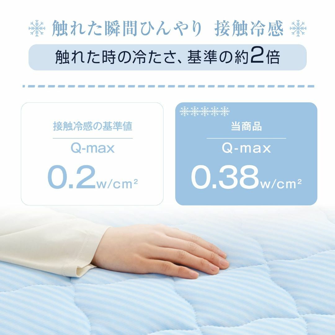 【色: グレー】fuwawa タオルケット セミダブル 接触冷感 冷感ケット ひ インテリア/住まい/日用品の寝具(布団)の商品写真