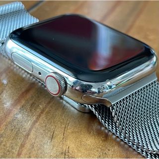 Apple Watch - 超美品　Apple Watch 7 高級ステンレス　サファイアガラス45mm
