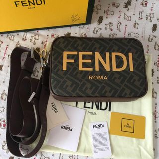 フェンディ(FENDI)の美品 フェンディ FENDI ROMA ショルダーバッグ(ショルダーバッグ)