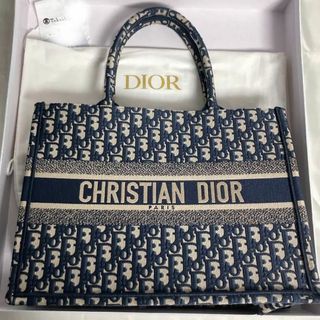 クリスチャンディオール(Christian Dior)の極美品 Dior クリスチャンディオール BOOK TOTE トートバッグ(トートバッグ)