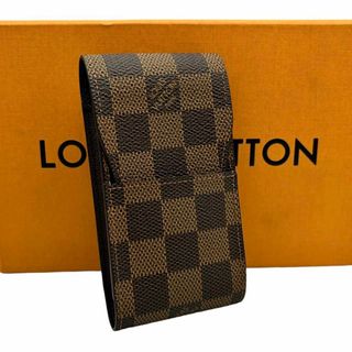 ルイヴィトン(LOUIS VUITTON)のルイヴィトン　ダミエエベヌ　エテュイシガレット　シガレットケース(タバコグッズ)