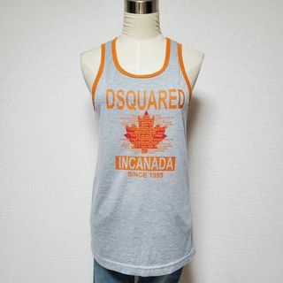 DSQUARED2 - DSQUARED2 ディースクエアード タンクトップ グレー サイズM